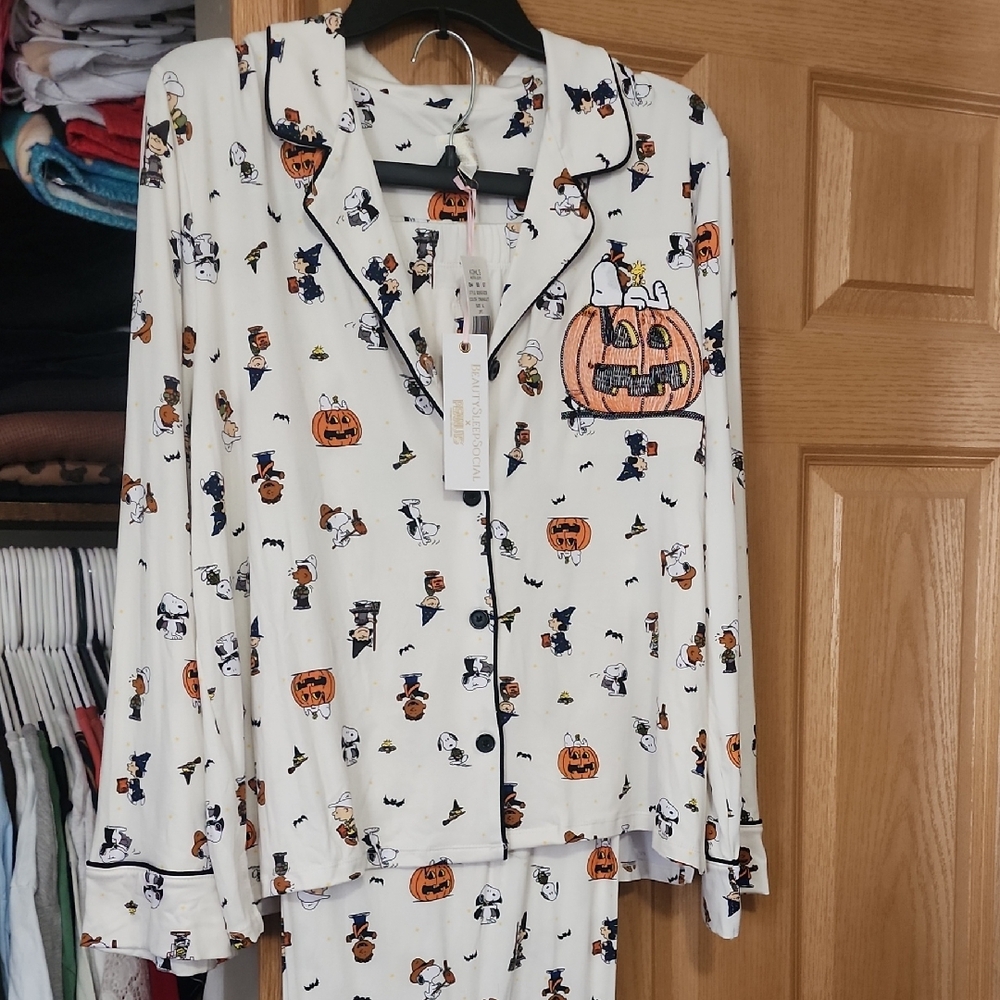 Halloween Themed Pajama Set